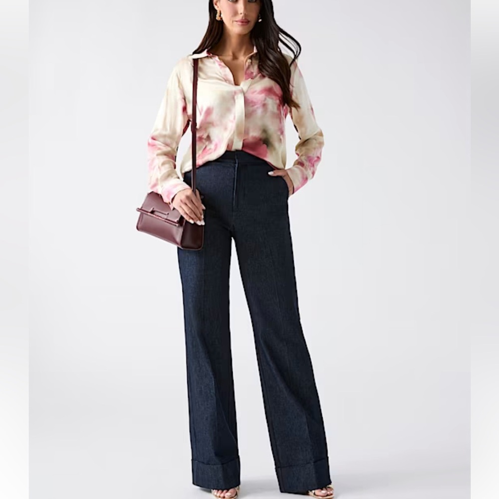 Marciano Elegant Satin Blouse - Size L